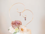 Load image into Gallery viewer, Wire Ring Holder Cake Topper
