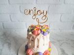Load image into Gallery viewer, Enjoy Wire Cupcake Topper
