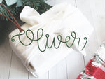 Load image into Gallery viewer, Custom Wire Name Ornament (Oliver)
