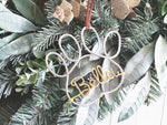 Load image into Gallery viewer, Custom Pet Paw Name Ornament
