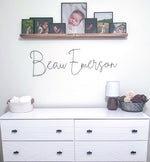 Load image into Gallery viewer, Custom Name Wire Words Nursery Room
