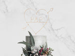 Load image into Gallery viewer, Monogram Initials Heart With Arrow
