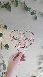 Load and play video in Gallery viewer, Self Love Club Wall Art
