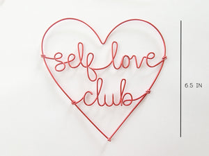 Self Love Club Wall Art