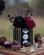 Load image into Gallery viewer, Till Death Gothic Cake Topper
