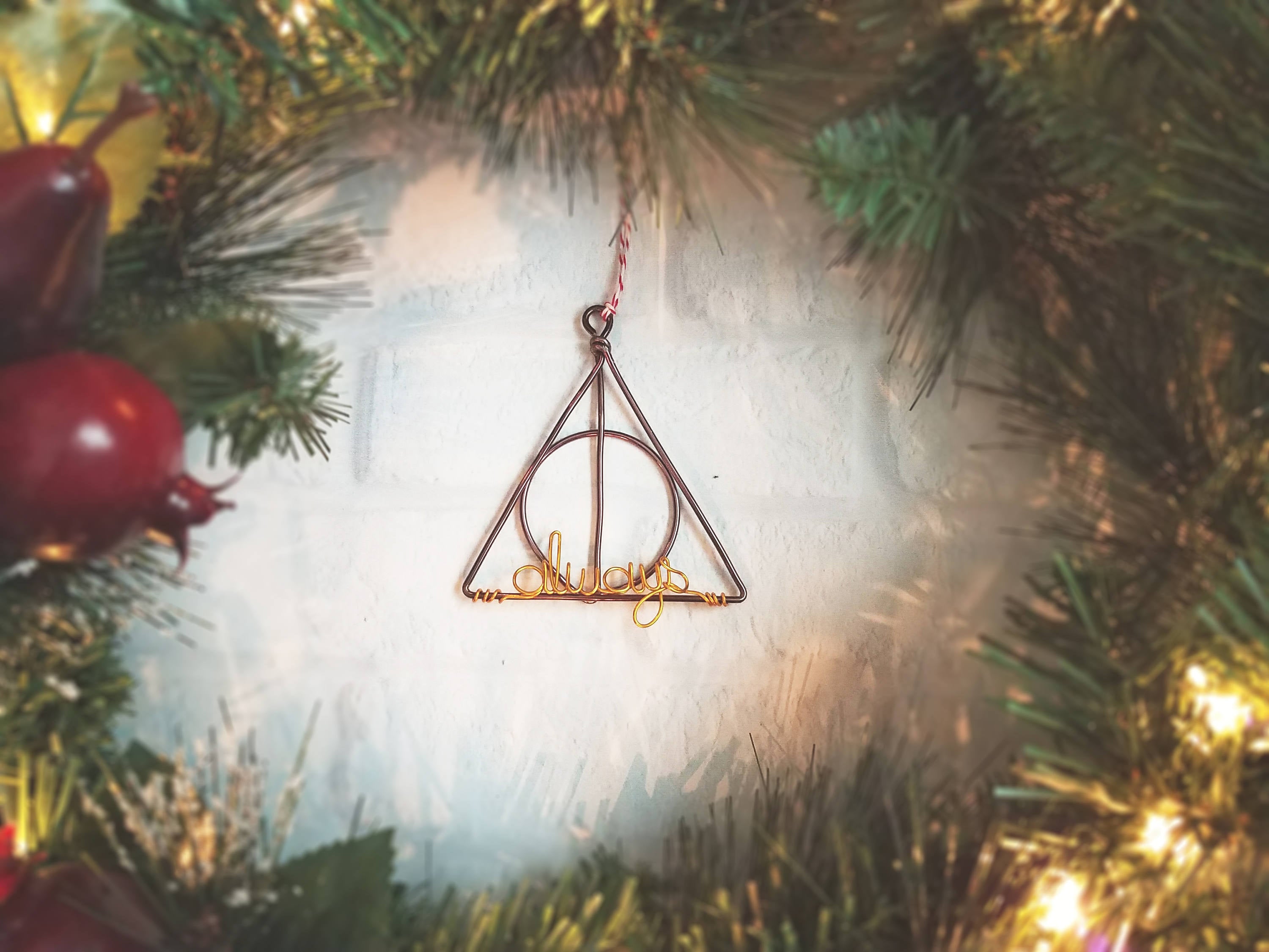 Wizard Christmas Ornament