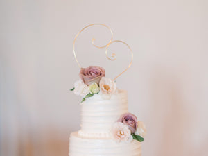 Wire Ring Holder Cake Topper