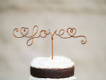 Load image into Gallery viewer, Love Wire Cake Topper
